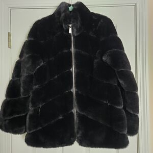 Michael Kors Black Teddy Jacket